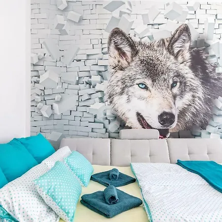 아파트 Wolf With The View City Center 부다페스트